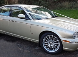 Jaguar wedding car hire in Banbury